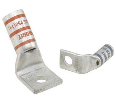 LCA8-10H-L Panduit Copper Compression Lug, 1 Hole, #8 AWG,  (MOQ: 50)