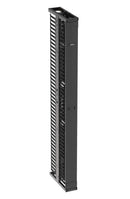 PR2VSD06, Panduit Dual Sided, PatchRunner2 Vertical Cable Manager, 45RU, Black  ( MOQ1 ; Increment1 )