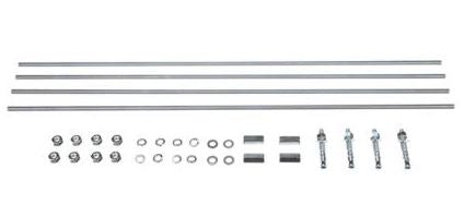 RFA3KIT, Panduit Raised Floor Rack Anchor Kit, for raised1  ( MOQ1 ; Increment1 )
