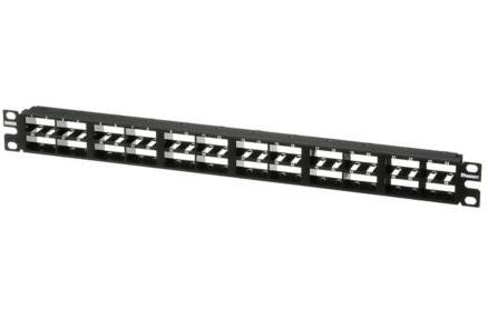 Panduit CPP48HDWBLY Mini-Com Patch Panel, 48 Port, Modula High Density ...