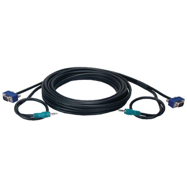 CC388A1-50H Cable: VGA / 3.5mm Stereo Combo, Male / Male, 50 Ft.