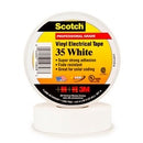 3M-35-WH Electrical Tape: 3M 35 Vinyl, White