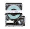 Panduit T150X000VPM-BK Label Cartridge: 1.5" Black on White Vinyl, Continuous