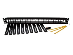 Ortronics OR-401045604 TracJack Patch Panel 24 Port Modular Rack Mount