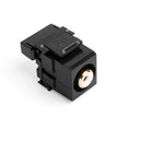 40735-RWE LEVITON RCA 110-Termination Connector, Black Housing, White