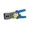 40989-ACT LEVITON EZ-RJ45 Advanced Crimp Tool, Blue