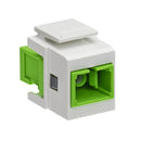 41085-ASW LEVITON QuickPort Simplex SC Adapter, White
