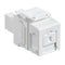 41085-SWC LEVITON Quickport Simplex SC Adapter, SM, White