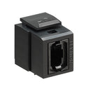 41085-TBE LEVITON QuickPort MTP Adapter, SM/MM, UP/UP, Black