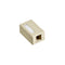 Leviton 41089-1IP QuickPort Surface Mount Box, Ivory, 1 Port