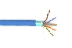 Mohawk M58176 AdvanceNet, Shielded, CAT6 Cable, Plenum (Priced per foot) - Blue