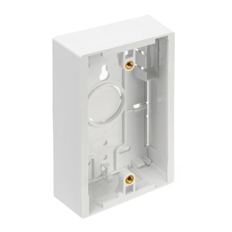 42777-1WB LEVITON Surface-Mount Back Box, Single Gang, 1.45\ – FalconTech