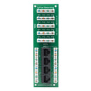 47609-4DP LEVITON SMC BOARD 1X4 TEL+DATA