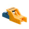 4999K-YLC LEVITON Secure Keyed LC Field-Installable Connector, 900µm, MM/SM, Yellow