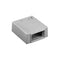 4M089-1GM LEVITON MOS Surface Mount Housing, 1U, Grey