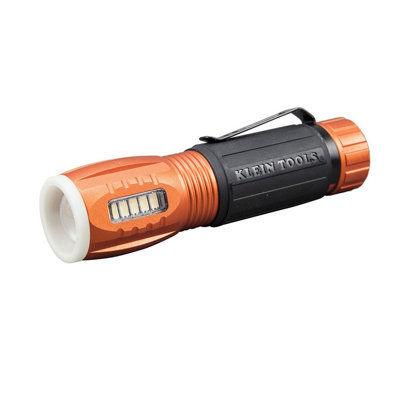 56028 Klein Tools Flashlight with Worklight, LED, Waterproof