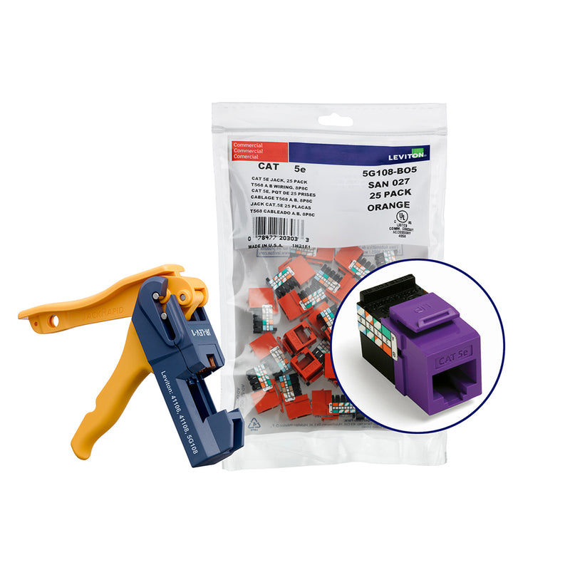 5G108-JP5 LevitonJK GMAX C5E 150PK JR PU