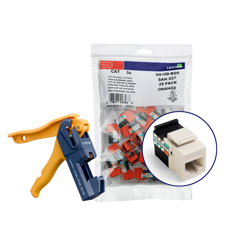 5G108-JT5 LevitonJK GMAX C5E 150PK JR LA