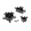 5R100-14R LEVITON Fiber 1/4 Cable Management Ring Kit, Pack of 4