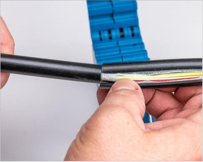 MS-426 Cable Slit & Ring Tool: Jonard, Fiber Optic, Mid Span
