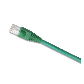 62460-10G LEVITON Patch Cord, Cat 6, Standard, 10 Ft, Green
