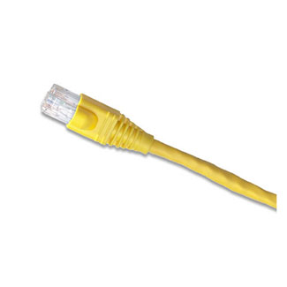 62460-15Y LEVITON Patch Cord, Cat 6, Standard, 15 Ft, Yellow
