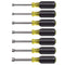 65160 Klein Tools Nut Driver Set, Metric, 3 Inch Shafts, 7 Piece