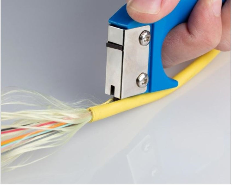 JIC-4366 Cable Slit & Ring Tool: Jonard, Fiber Optic Jacket 3/16"- 1/2" Diameter
