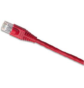 C5E-114RD-3FB Signamax Category 5e Patch Cord, Red Snag-Proof Boot, 3 ft., Pack of 10