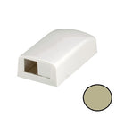 Panduit CBX2EI-AY Mini-Com 1 or 2 Port Surface Mount Box, Electric Ivory