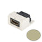 Panduit CMHDMIEI HDMI Coupler Mini-Com Modular Jack, Electric Ivory