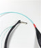 Non-Armored OM4 6 Fiber Pre-Terminated Fiber Optic Cable, Indoor/Outdoor, Plenum
