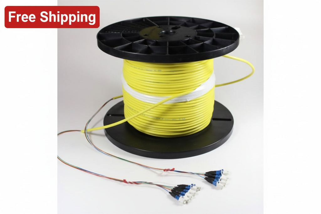 OS2 8.3/125 Single-Mode Pre-Terminated Fiber Optic Cable – FalconTech