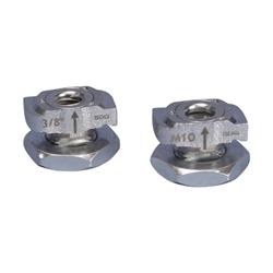 Caddy / Erico CRLS37EGR2 nVent CADDY Rod Lock Channel Nut, 3/8
