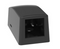 CBX1BL-A Panduit Surface Mount Box, 1 Port, Black (MOQ: 10)