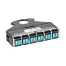 Leviton E2XLC-SAQ E2XHD SHUTTERED  AQUA LC CASSETTE