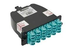FC2ZN-12-10AS, Panduit Fiber Cassette: Panduit QuickNet MTP, OM4, LC (MOQ: 1; Increment of 1)