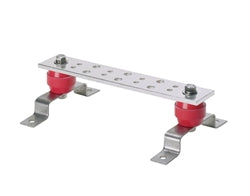 Panduit GB2B0306TPI-1 Ground Bar, 9 Hole Sets, Wall Mount