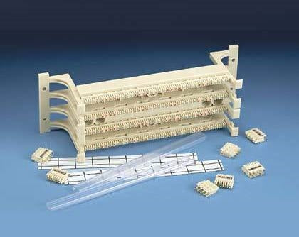 GPKBW144Y, Panduit Wiring Block Kit: Panduit GP6 Plus, CAT6, High Density 144 Pair (MOQ: 1; Increment of 1)