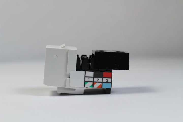 Leviton 41106-RW6 CAT3 6P/6C USOC Jack Module, White – FalconTech