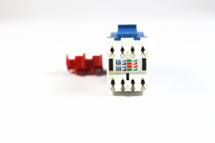 Belden CAT6 RJ45 KeyConnect Jack Module, Multiple Color – FalconTech
