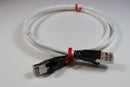 RJ86A-05-WH Augmented CAT6A Shielded(STP) Ethernet Patch Cable, Snagless RJ45, UTP, 5 Ft. - White