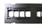 Leviton 49255-Q89 QuickPort Modular Wall Mount Patch Panel, 12 Port