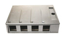 Leviton 41089-4EP QuickPort Surface Mount Box, Black, 4 Port
