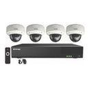 Vitek VT-TN5KT84TD-2 8 Channel 4TB NVR 4 5MP Dome Cameras IP Surveillance Kit
