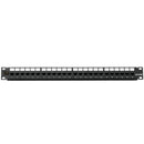 69270-U24 Patch Panel, Leviton QuickPort, 24 Port, Modular (kitted with CAT6 jacks), Rack Mount