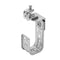 Cooper B-Line BCH32-C442 J-Hook, 2 Inch with Zinc-Plated Beam Clamp
