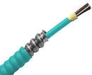 OM3-12F-ILIODPL-AQ 12 Fiber Distribution Fiber Optic Cable, Multi-Mode OM3, Plenum, Armored, Indoor/Outdoor (Priced per foot)