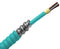 OM3-6F-ILIODPL-AQ 6 Fiber Distribution Fiber Optic Cable, Multi-Mode OM3, Plenum, Armored Indoor/Outdoor (Priced per foot)