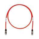 STP6X100RD Panduit Copper Patch Cord, Cat 6A, Red S/FTP Cab (MOQ: 10)